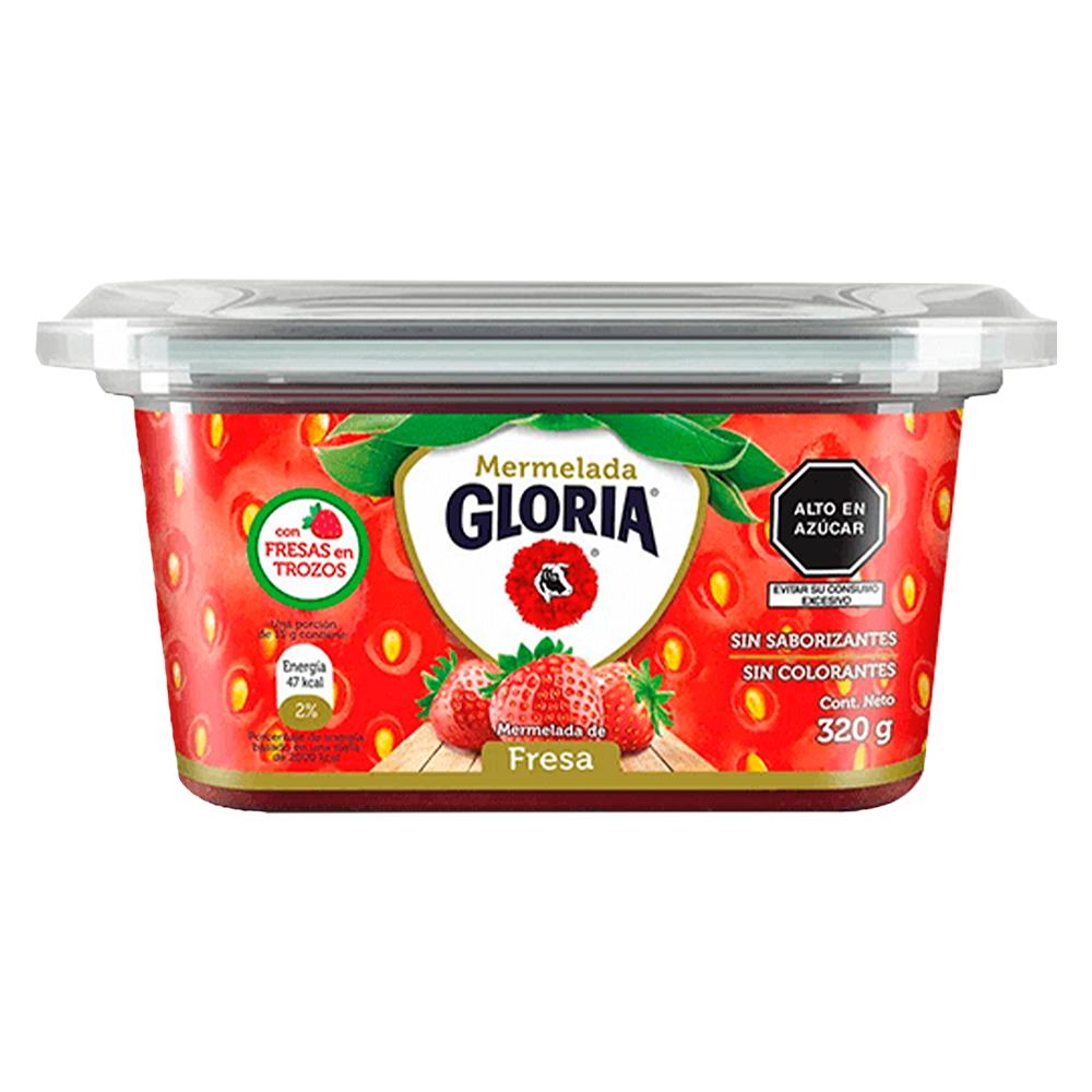 Mermelada Gloria Fresa 320 gr