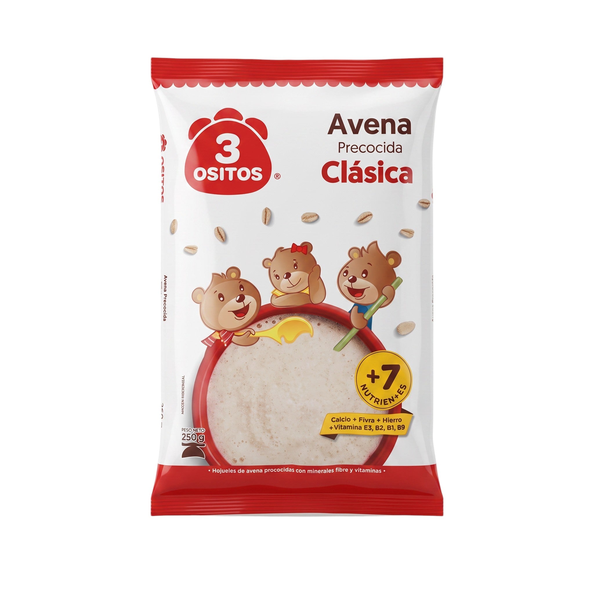 3 Ositos Avena Clásica 250 g