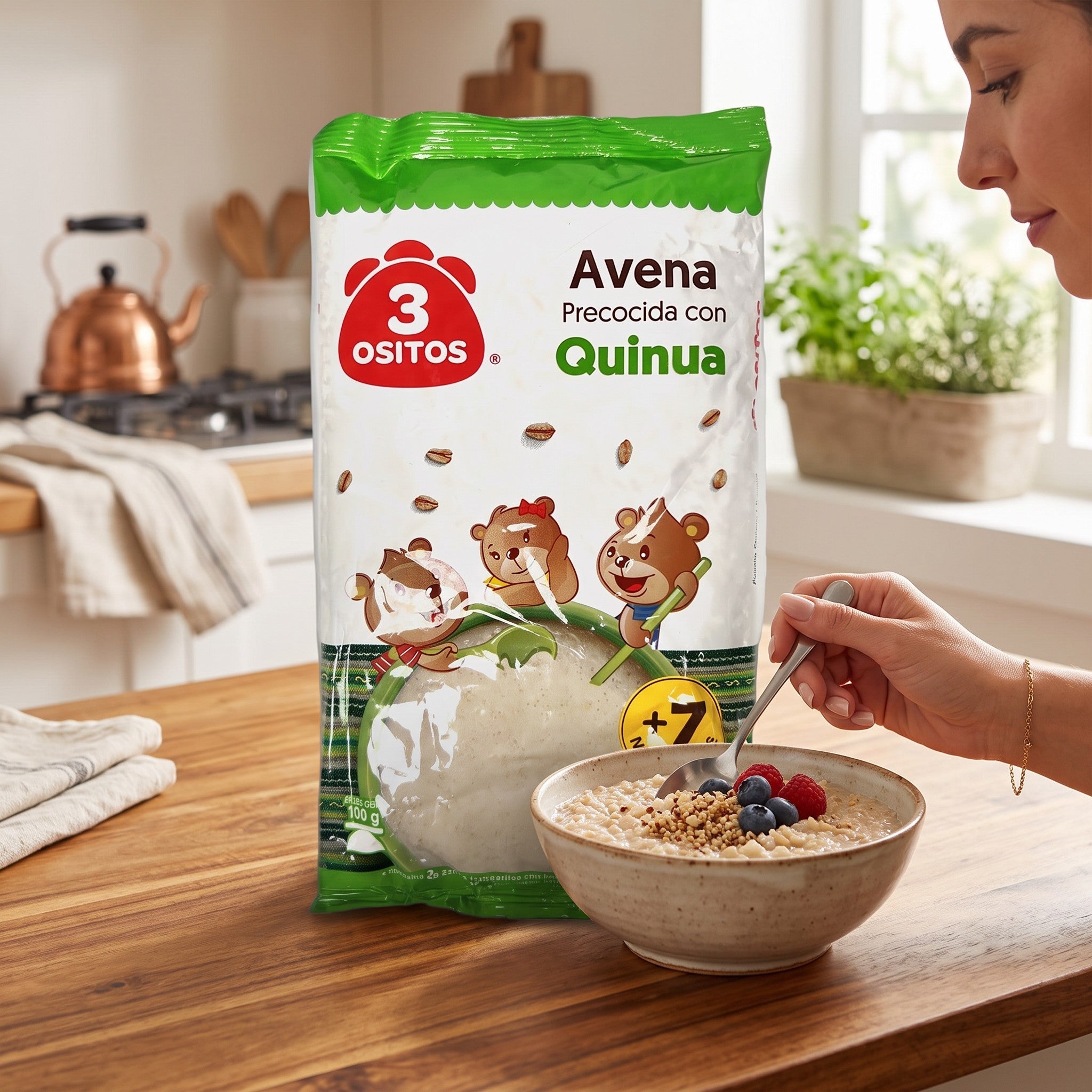 3 Ositos Quinuavena 150 g