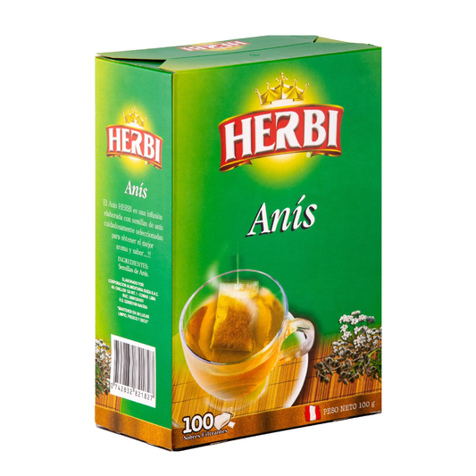 HERBI ANIS 100 SOBRES