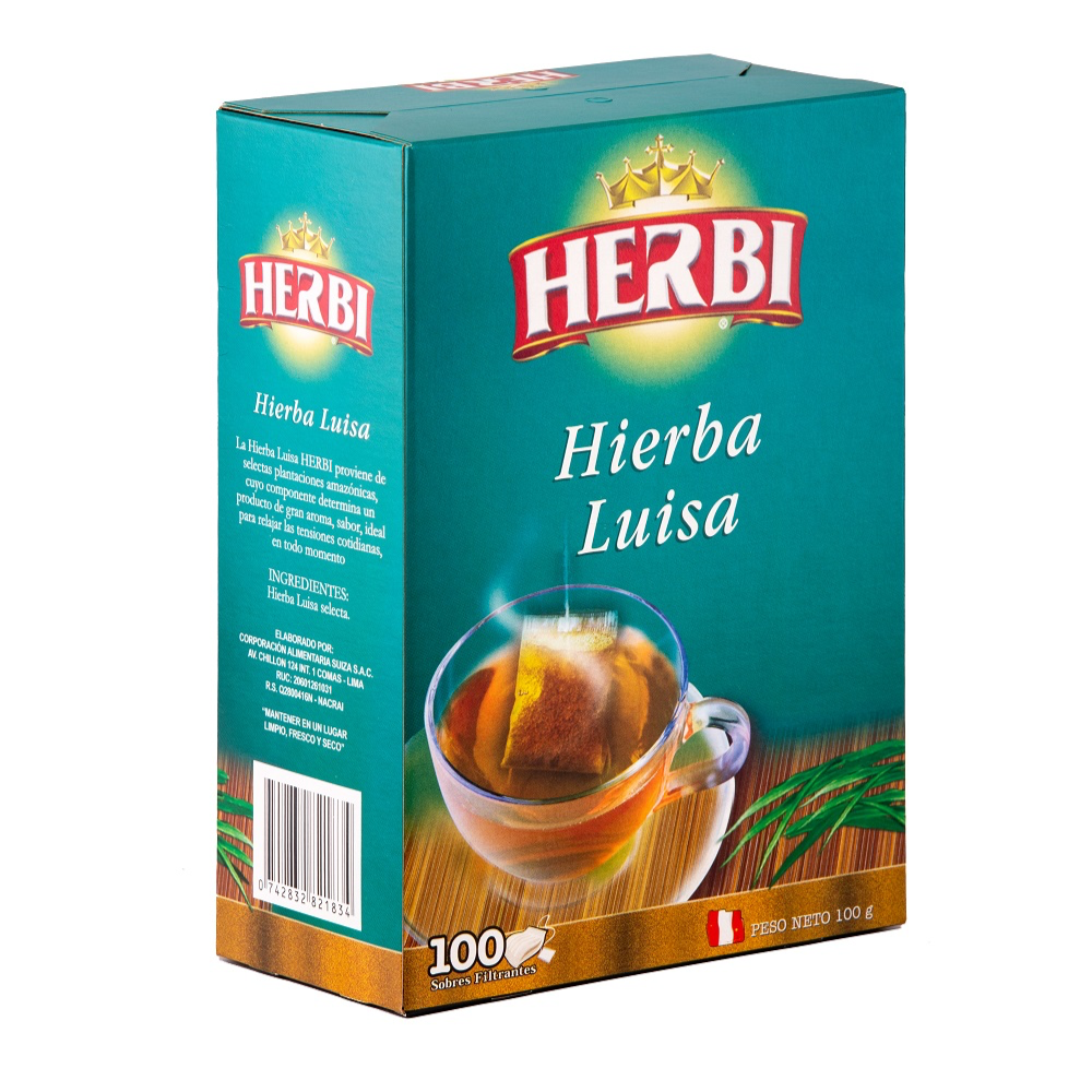 HERBI HIERBA LUISA 100SOB