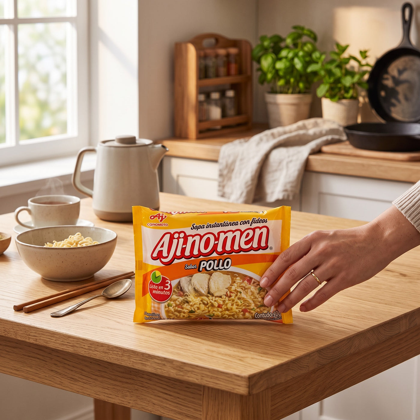 Ajinomen Sopa Instantánea Pollo 80 g