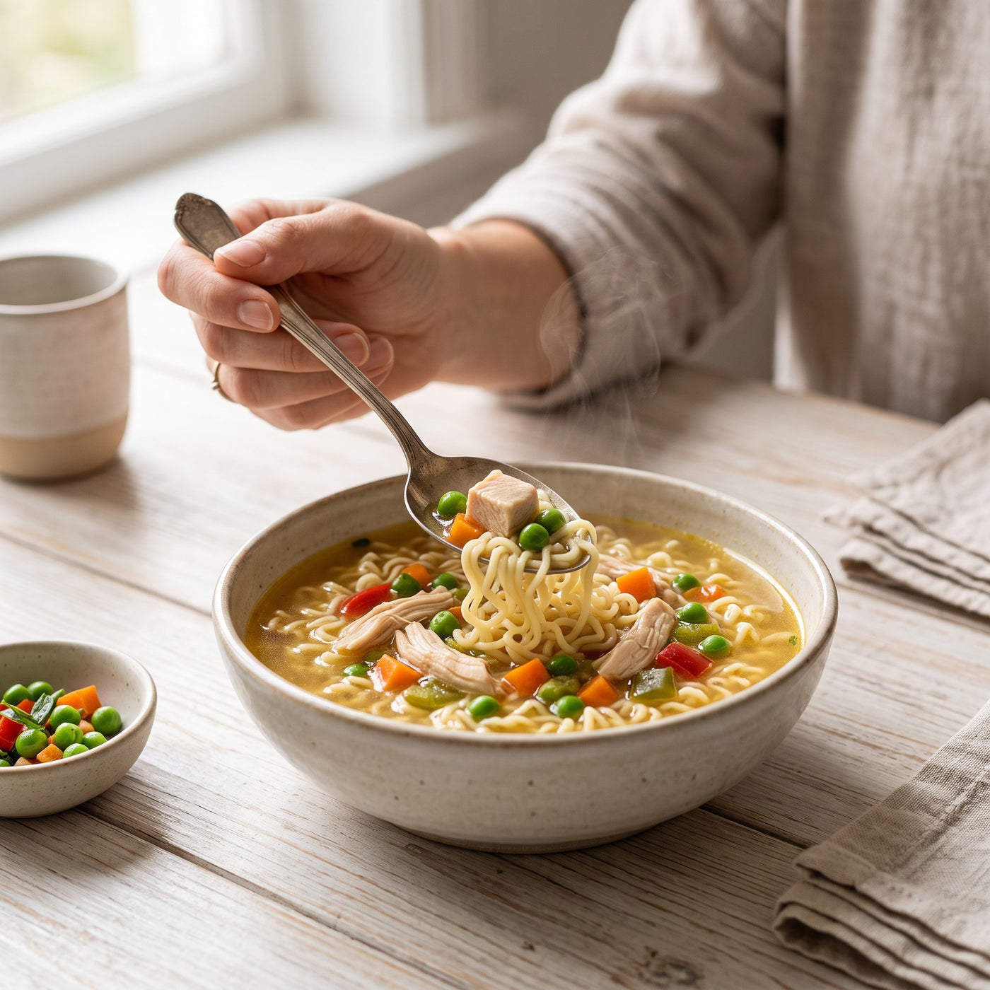 Ajinomen Sopa Instantánea Pollo con Verduras 80 g