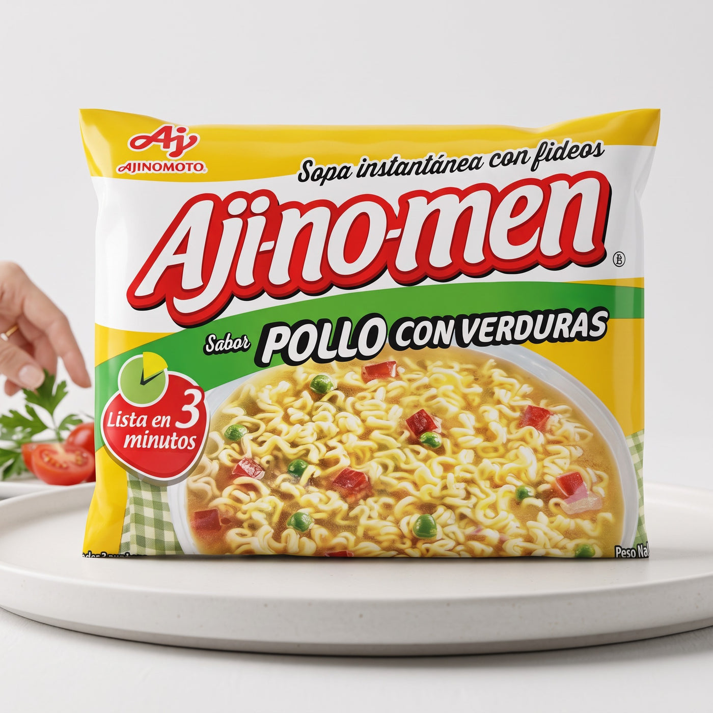 Ajinomen Sopa Instantánea Pollo con Verduras 80 g