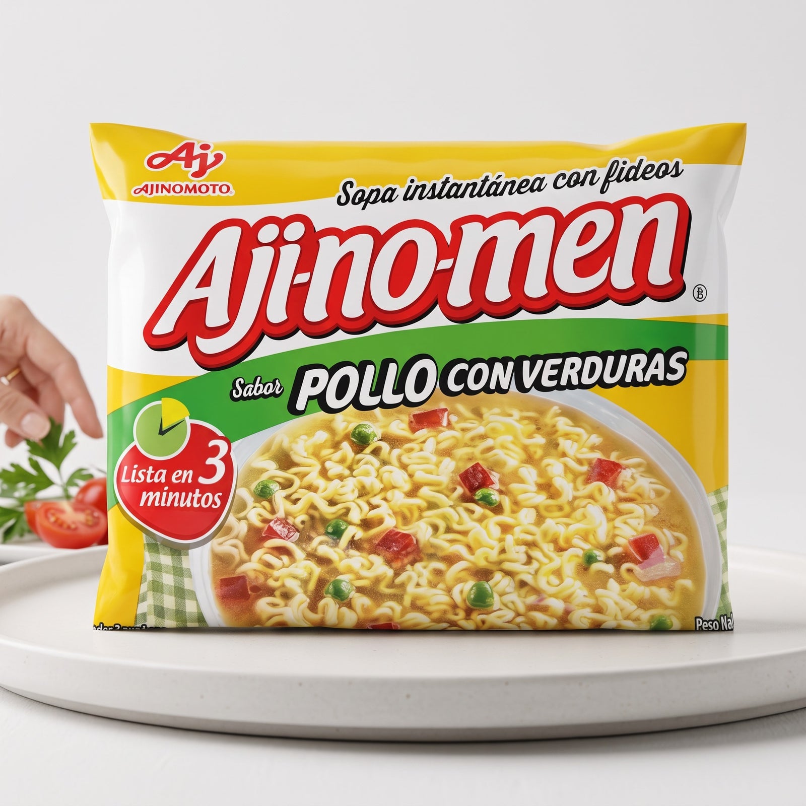 Ajinomen Sopa Instantánea Pollo con Verduras 80 g