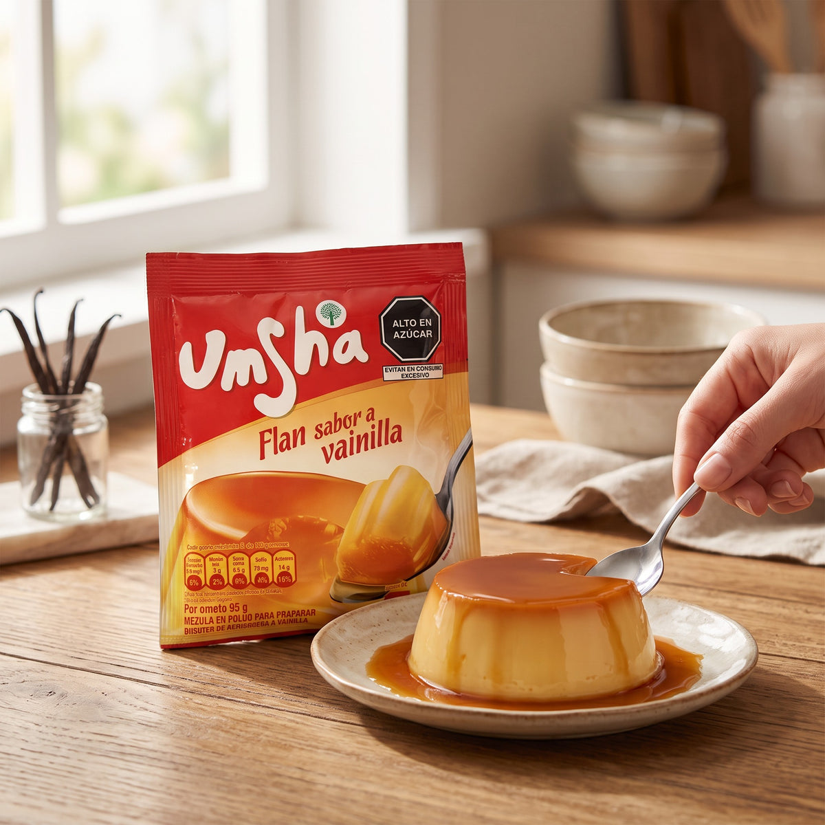Flan Umsha Vainilla 90 g