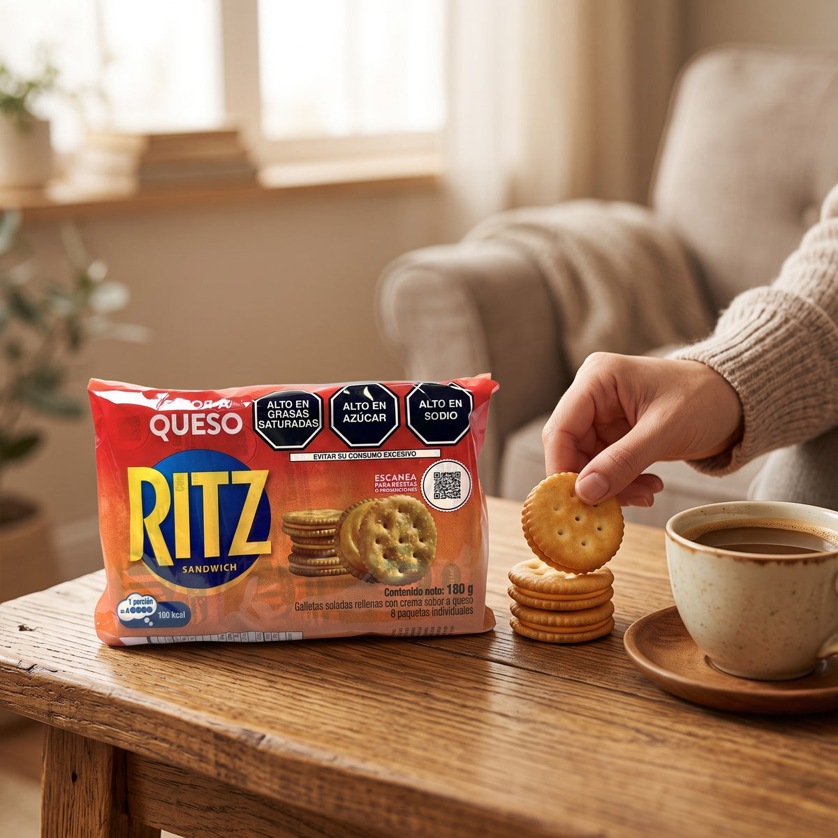 Galleta Ritz Queso 180 g