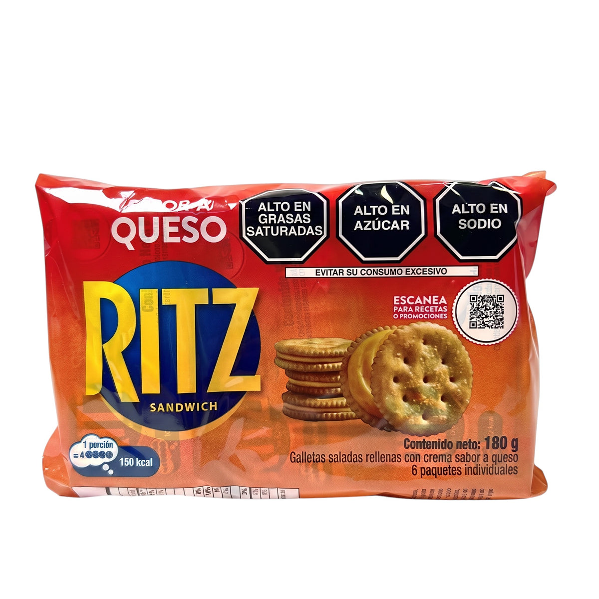 Galleta Ritz Queso 180 g