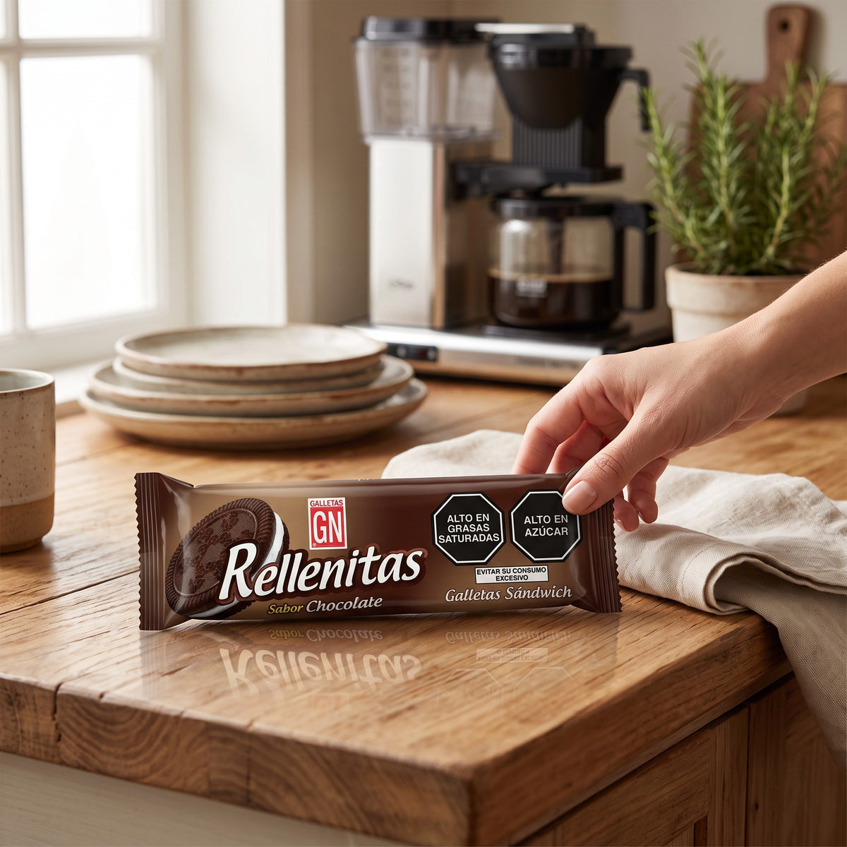 Galletas Rellenitas GN Chocolate 36 g