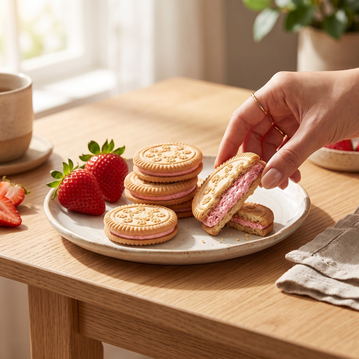 Galletas Rellenitas GN Fresa 36 g
