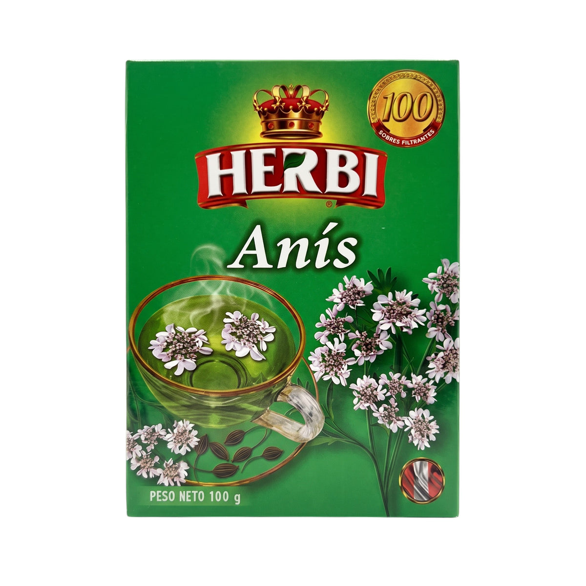 Herbi Anís 100 Sobres