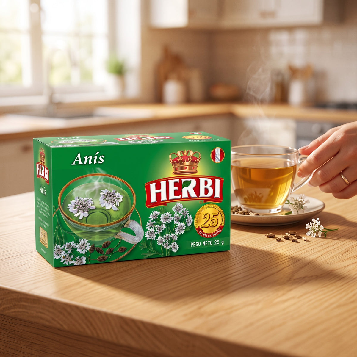 Herbi Anís 25 Sobres
