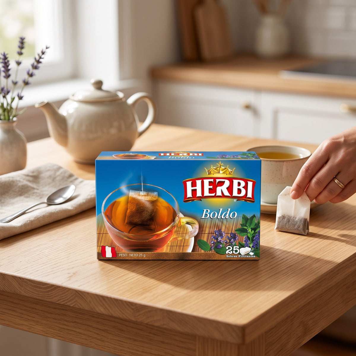 Herbi Boldo 25 Sobres