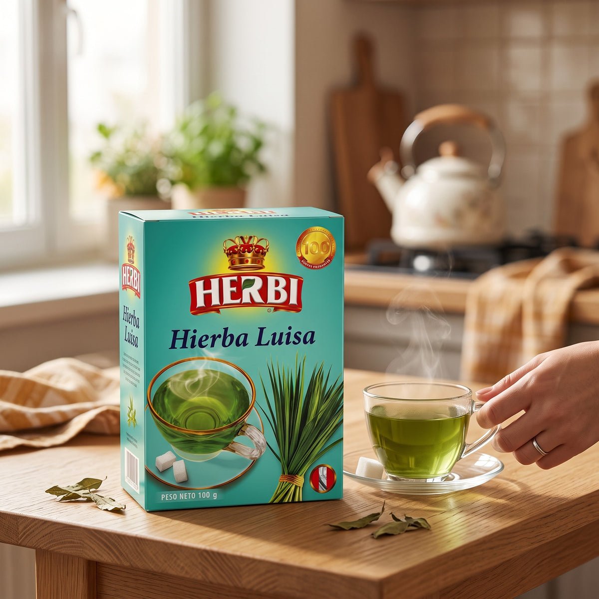 Herbi Hierba Luisa 100 Sobres