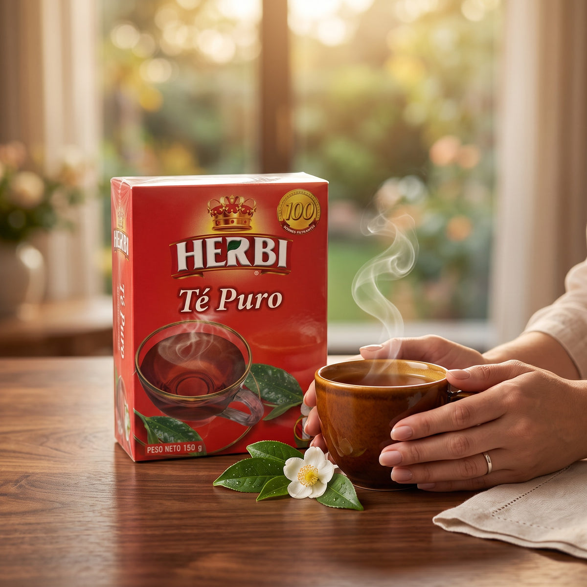 Herbi Té Puro 100 Sobres