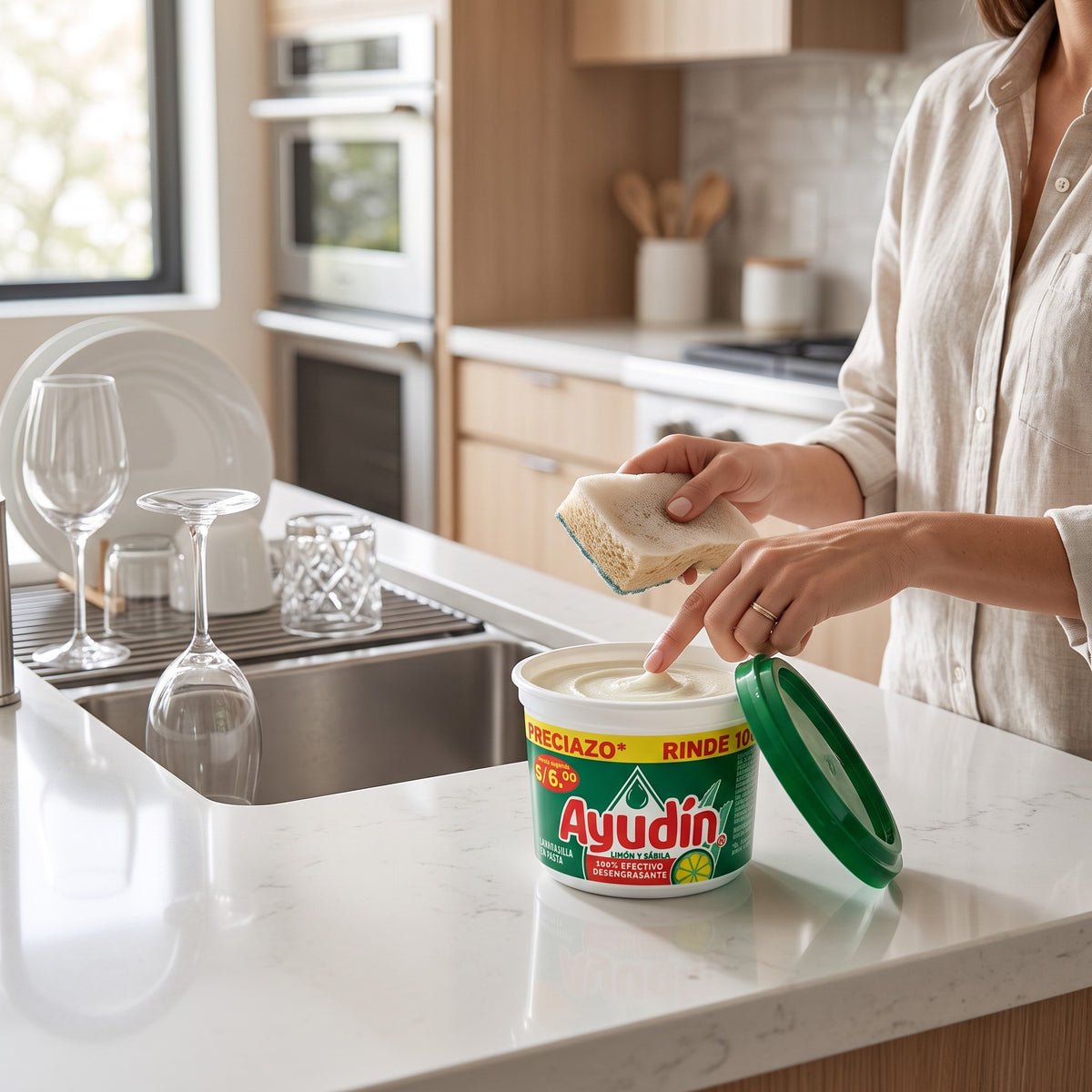 Lavavajilla Ayudín Limón 710 g