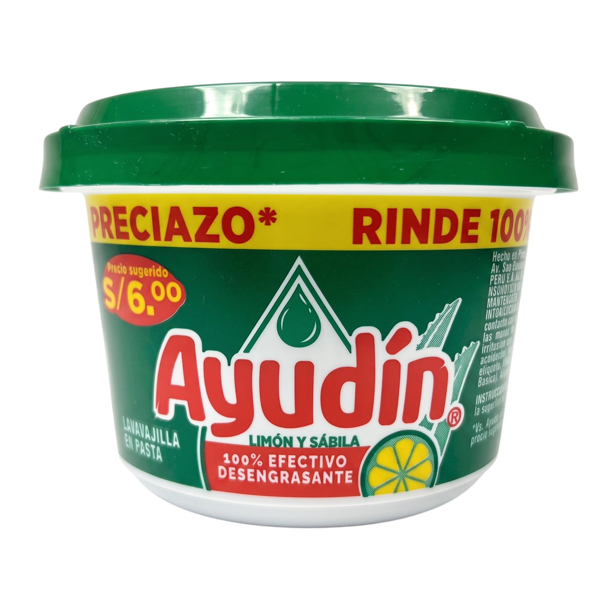 Lavavajilla Ayudín Limón 710 g