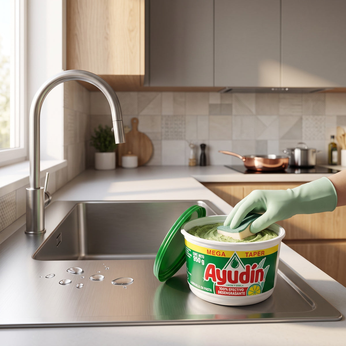Lavavajilla Ayudín Limón 950 g