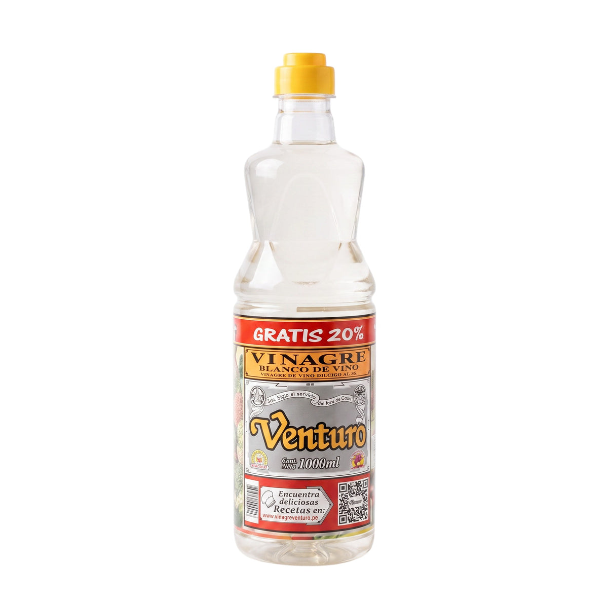 Vinagre Venturo Blanco 600 ml