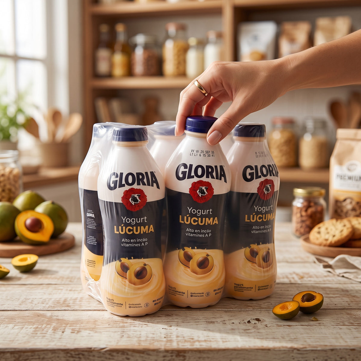 Yogurt Gloria Bebible Lúcuma 1 L
