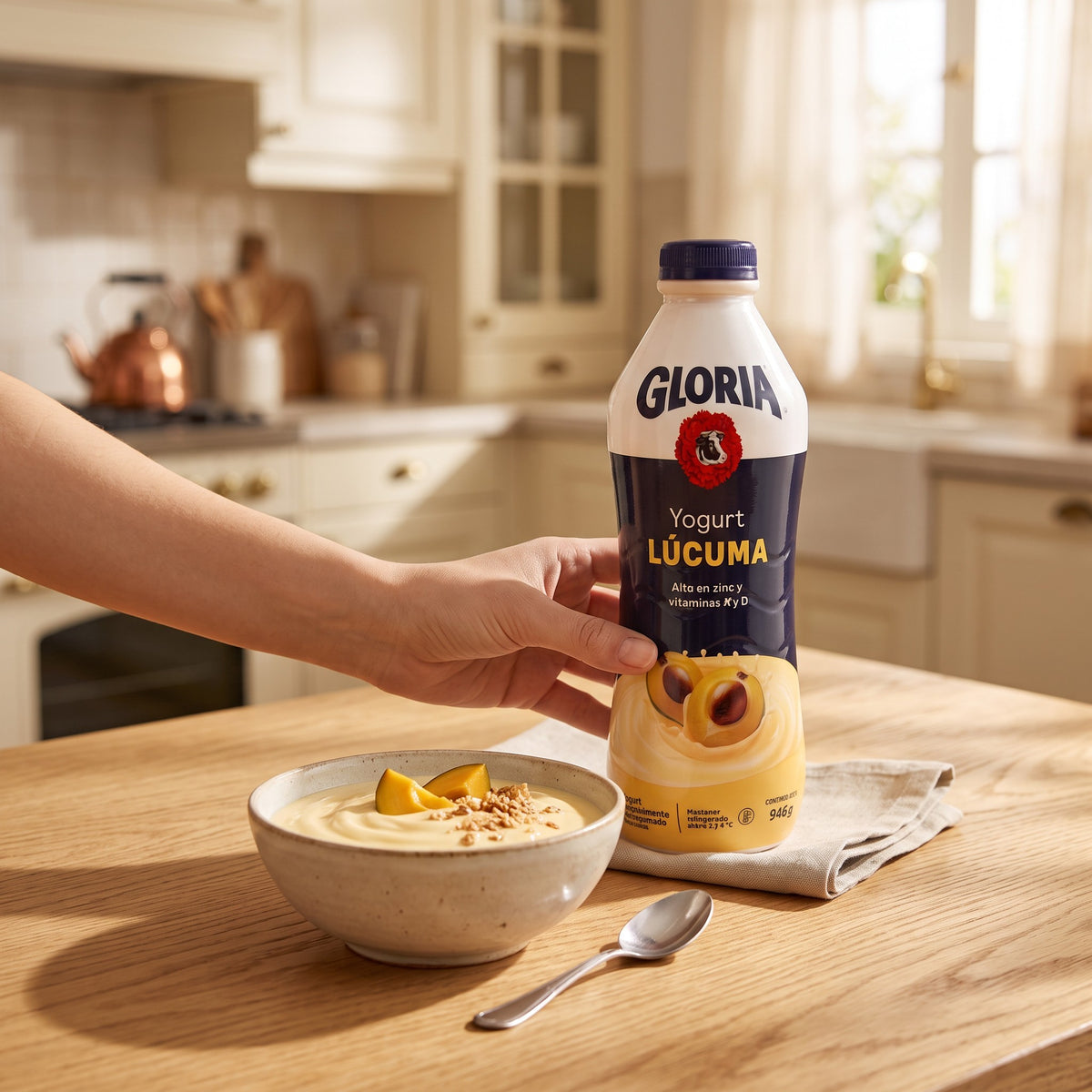 Yogurt Gloria Bebible Lúcuma 1 L
