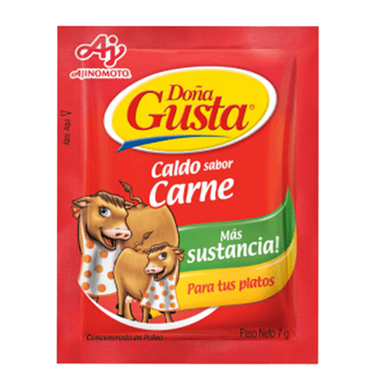 DOÑA GUSTA CARNE 7GR  X 80UND