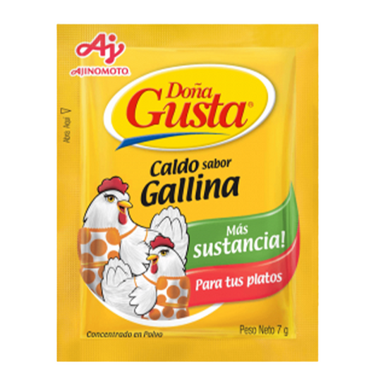 DOÑA GUSTA GALLINA 7GR  X 80UND
