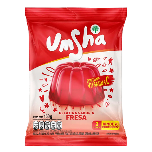 GELATINA UMSHA FRESA 120GR