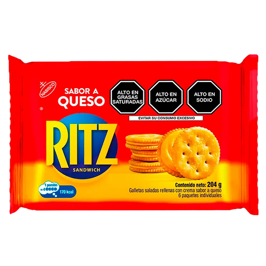 GALLETA RITZ QUESO 34GR  X 20UND