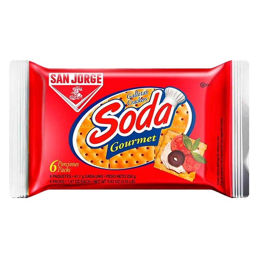 GALLETA SODA GOURMET SAN JORGE 250GR