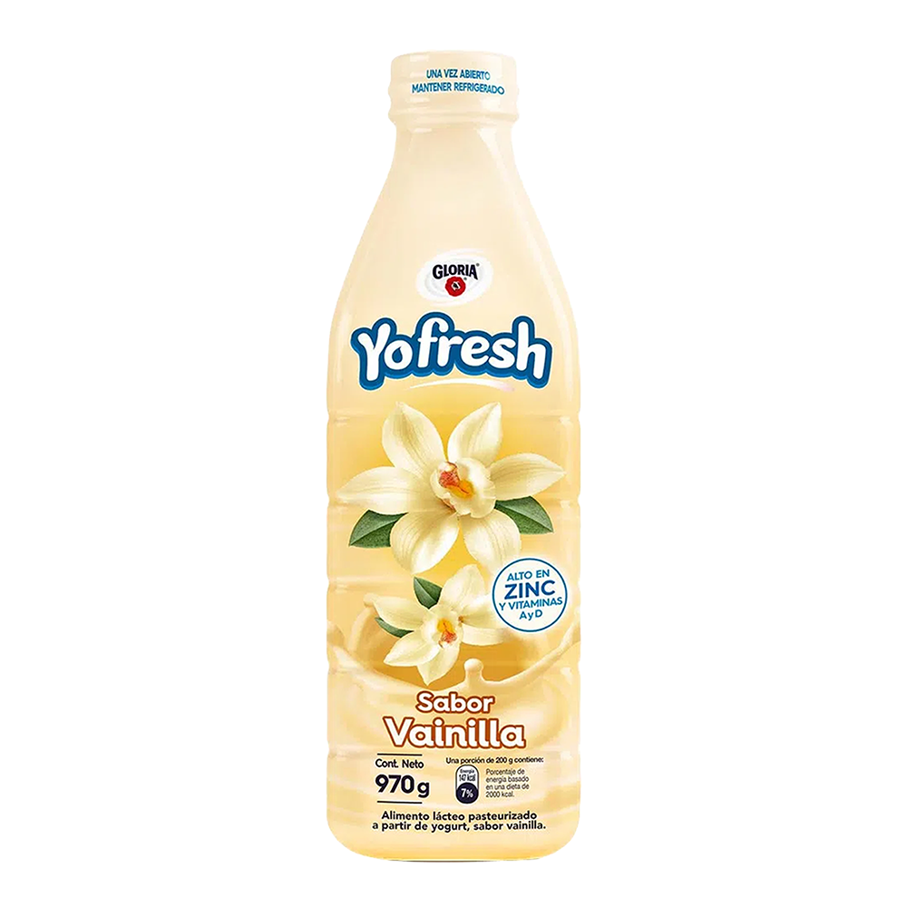 YOGURT YOFRESH PET VAINILLA 970GR